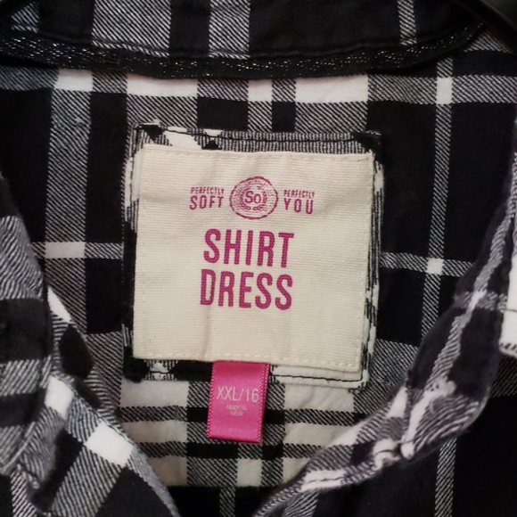 🎉HP🎉NWOT! shirt dress, size yxxl - Picture 3 of 4